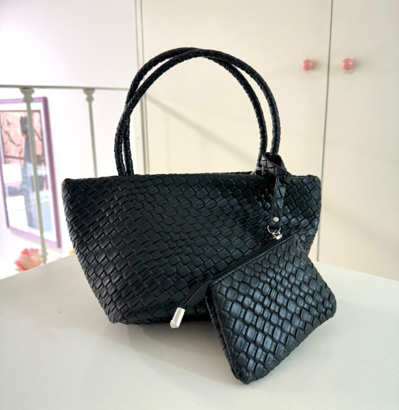BORSA INTRECCIO NERA