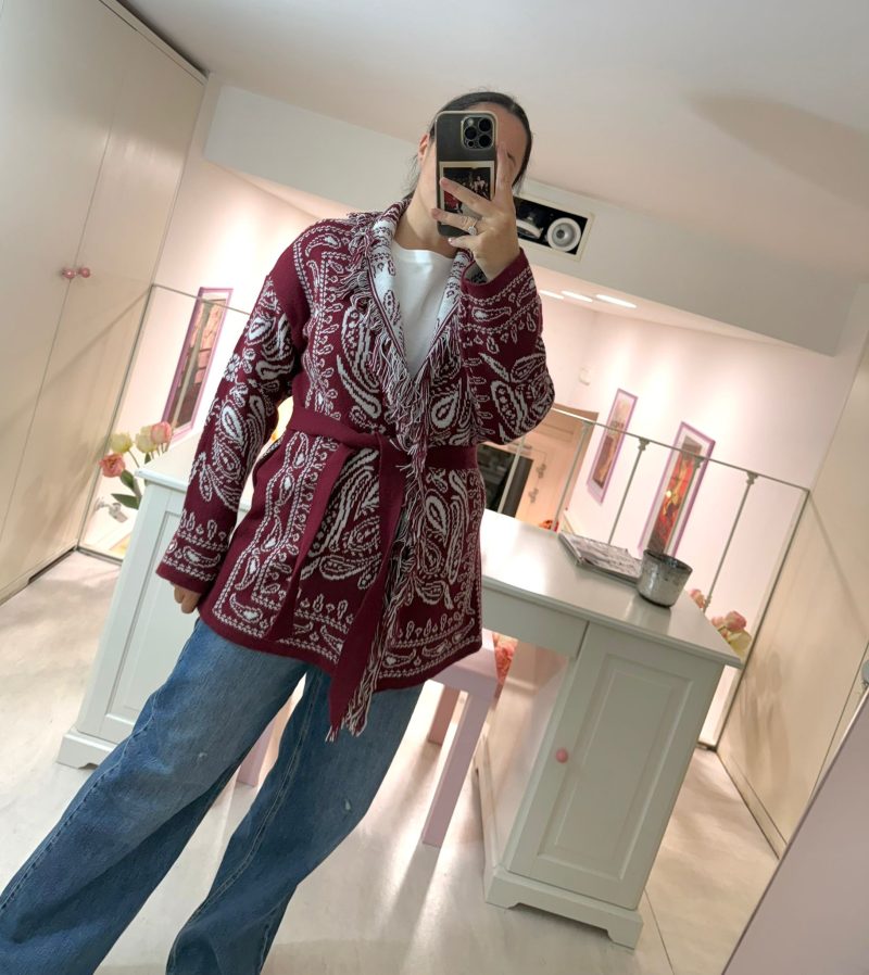 CARDIGAN AZTECO