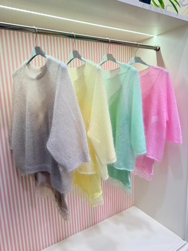 MAGLIONCINO ULTRAFINE LANA MOHAIR