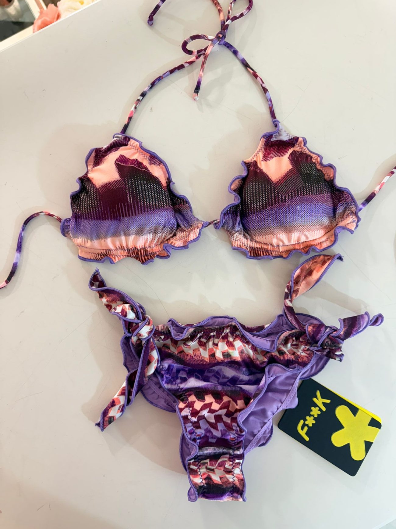 BIKINI TRIANGOLO CON SLIP REGOLABILE