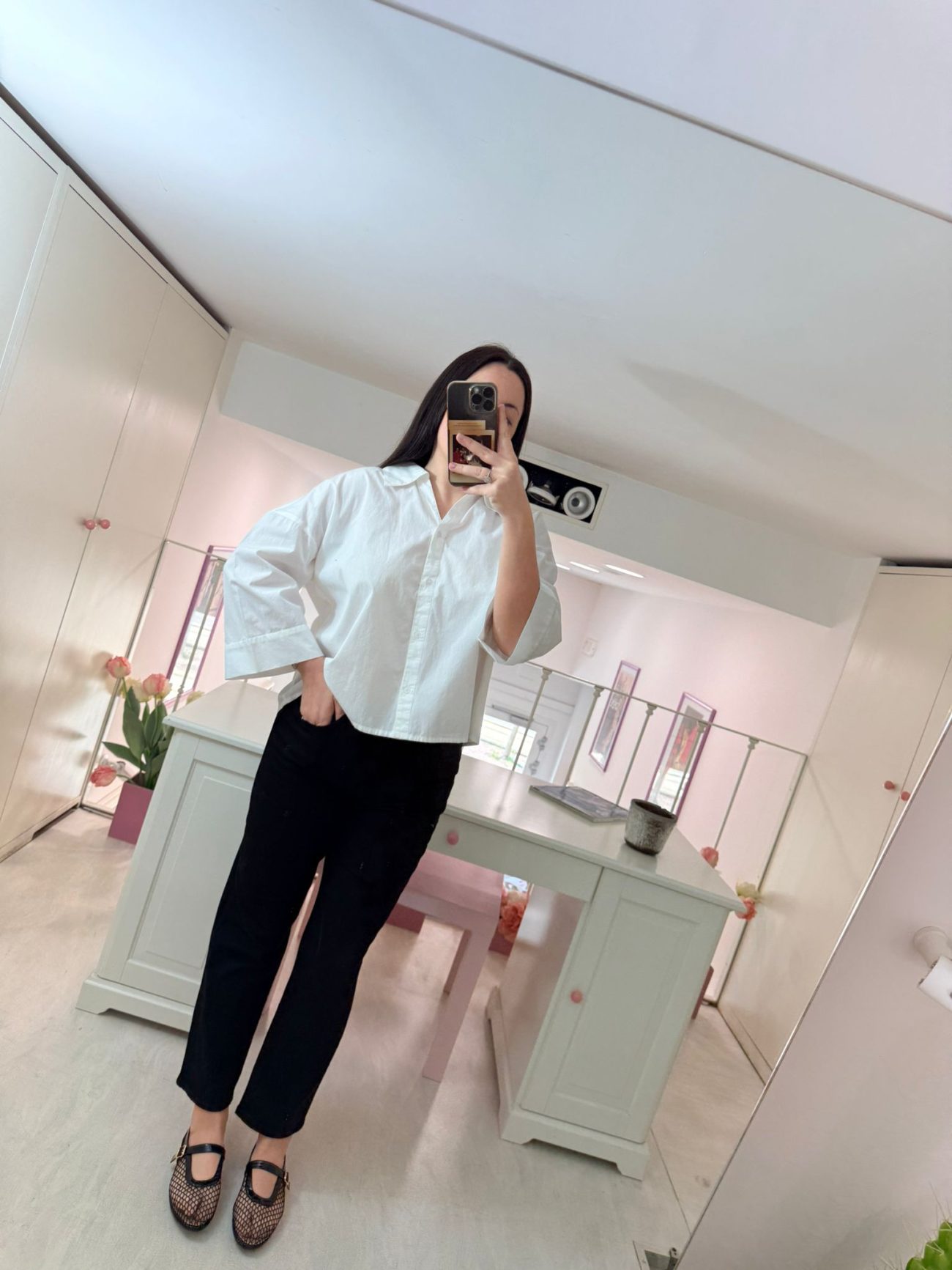 JEANS STRAIGHT LEG NERO