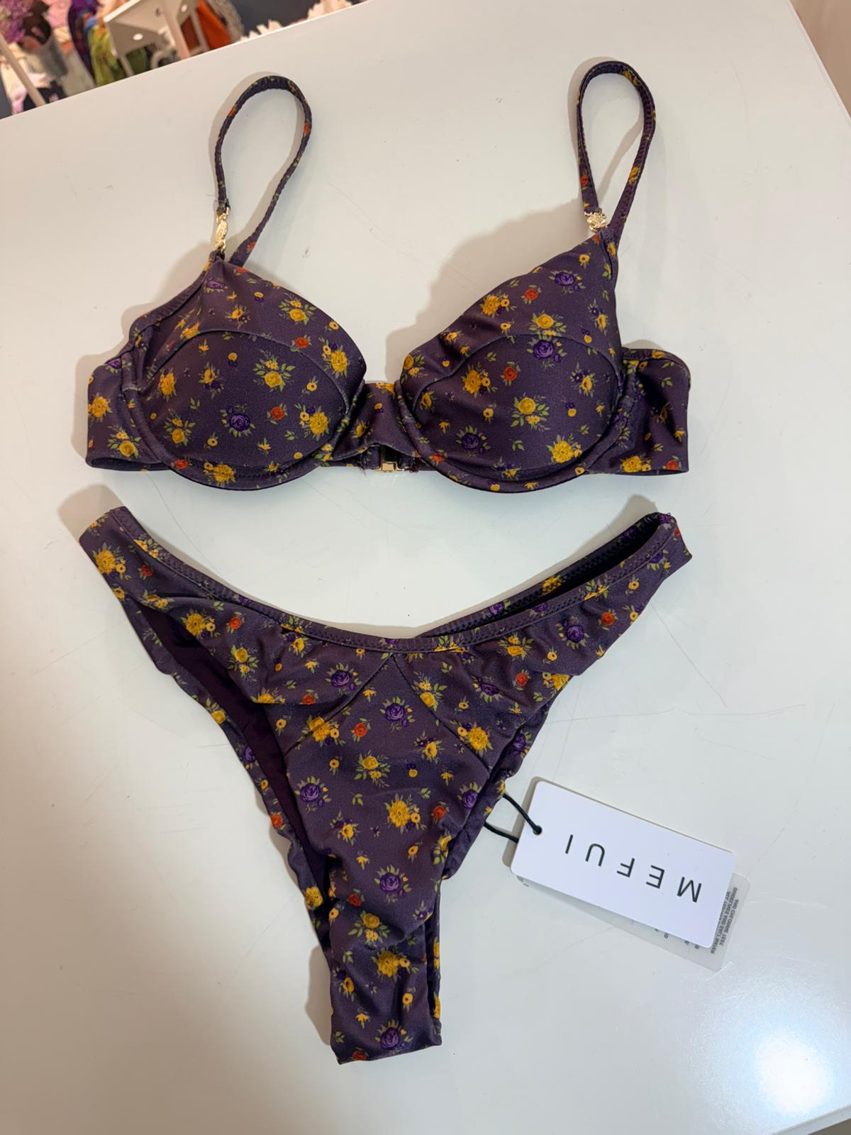 BIKINI REGGISENO FERRETTO CON SLIP AMERICANO FISSO