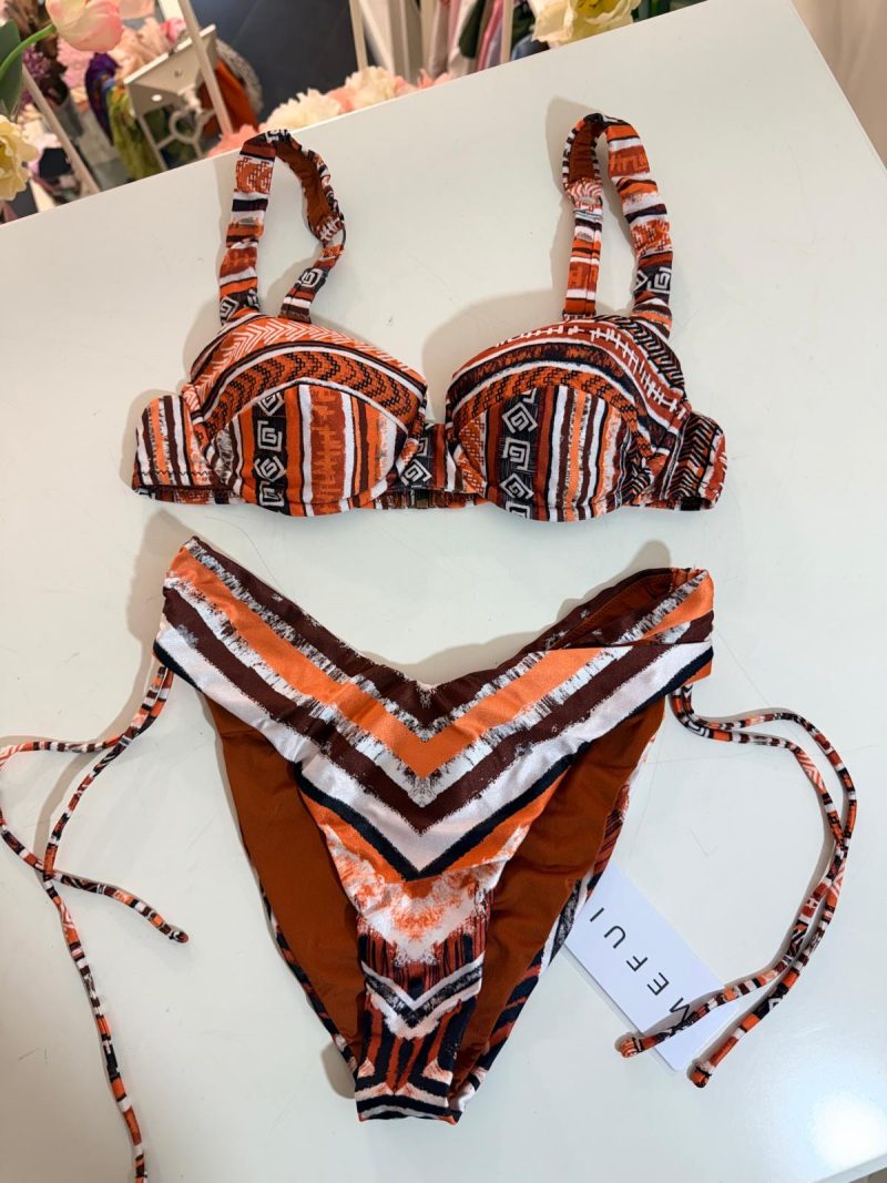 BIKINI REGGISENO CON FERRETTO E SLIP AMERICANO COPRENTE