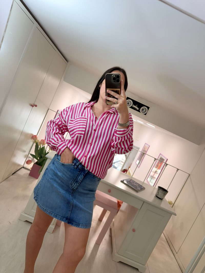MINIGONNA DENIM