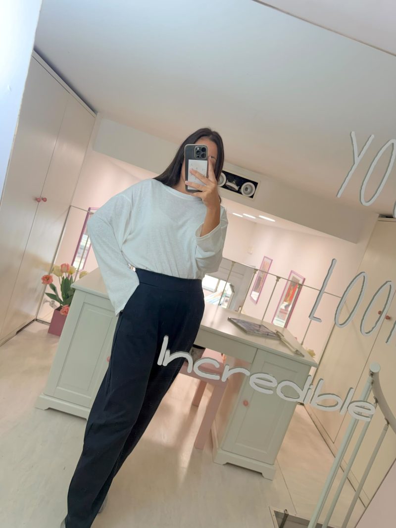PANTALONE BALOON BLU ICHI